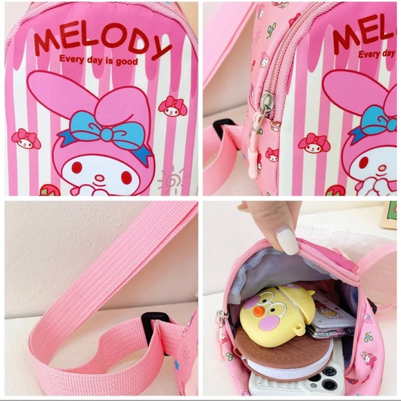 Adorable Kawaii Sanrio Children's Chest Bag - Tiny Backpack - Picture 12 of 15